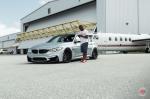 BMW M3 Sedan on Vossen Wheels (S17-01) 2018 года